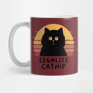 Legalize Catnip Funny Cat Mug